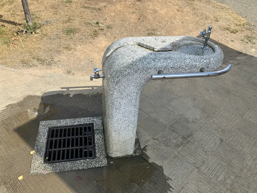 札幌市西区発寒大空公園水飲み場