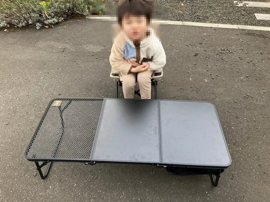 DODソロリチューボー子どもとのサイズ感